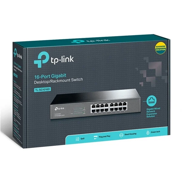 Ảnh tin Switch 16 Port 1G TP-Link TL-SG1016D Chính Hãng