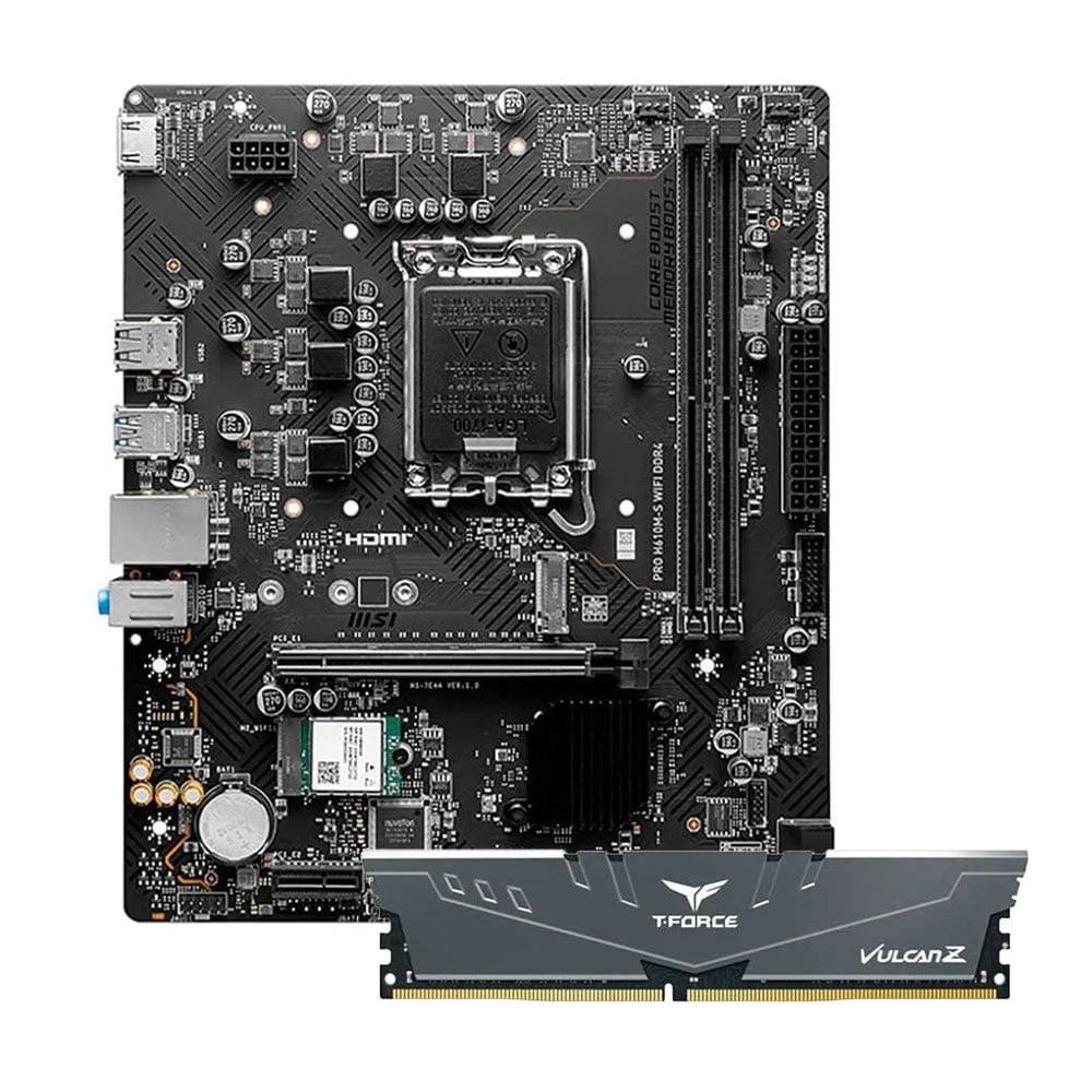 Ảnh tin COMBO RAM 8GB Team Vulcan - Main H610M-S WF MSI