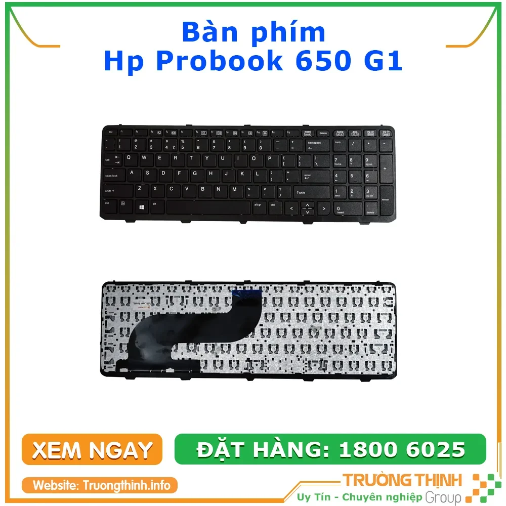 Ảnh tin Bàn Phím Laptop Hp Probook 650 G1