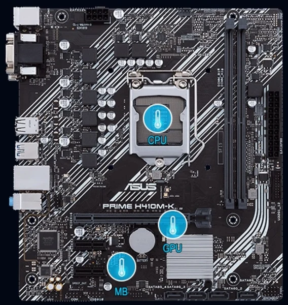 Ảnh tin Mainboard ASUS PRIME H410M-K