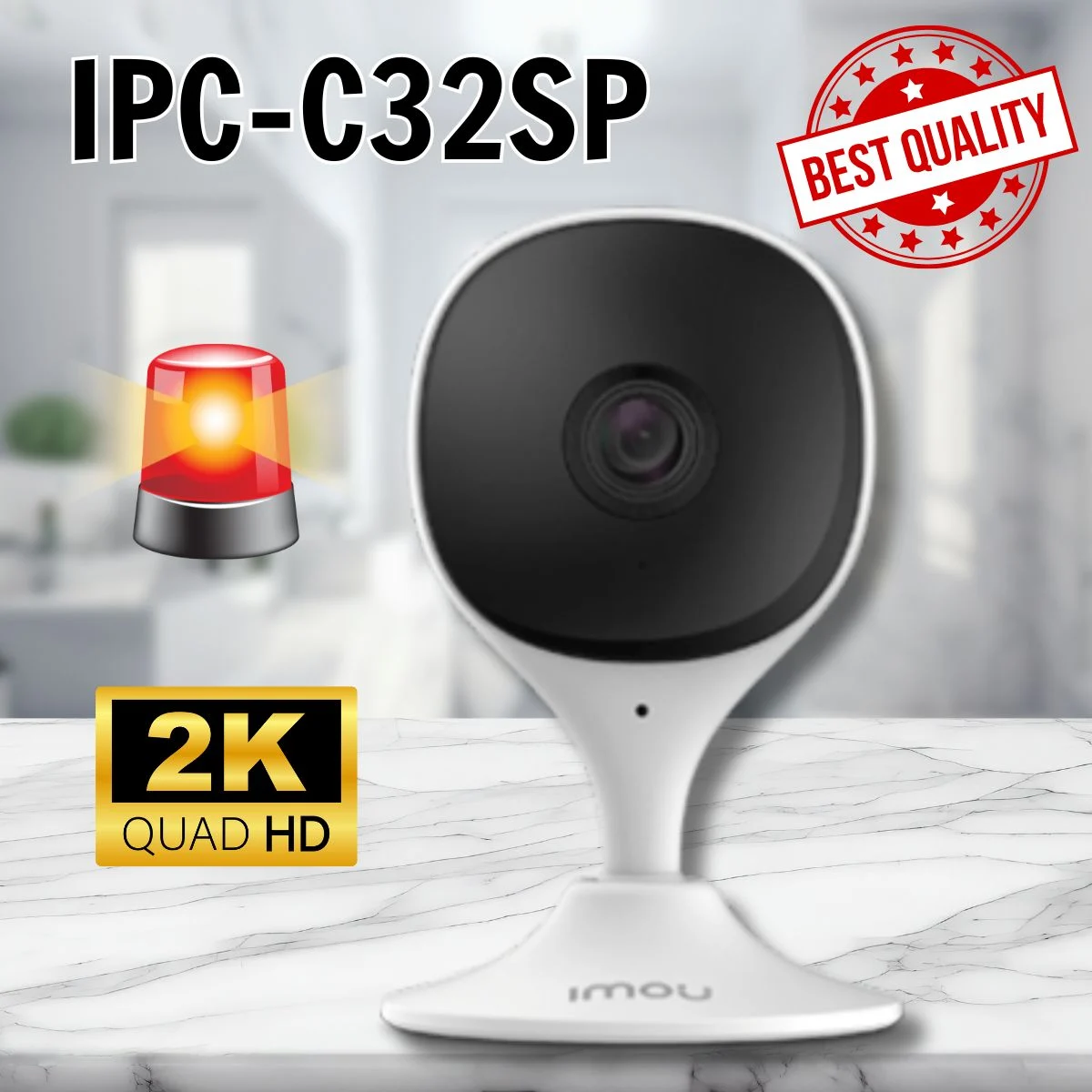 Ảnh tin Camera Wi-Fi Imou IPC-C32SP 2K 3MP Đàm thoại 2 chiều, Hồng ngoại tầm xa 10m