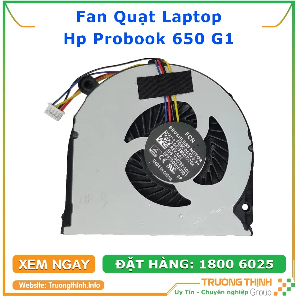 Ảnh tin Quạt Laptop Hp Probook 650 G1