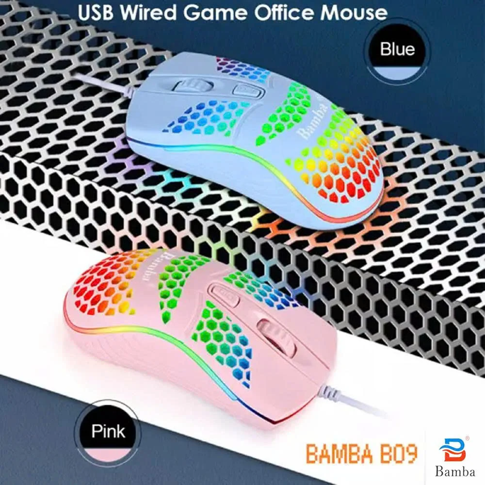 Ảnh tin Chuột Bamba B09 Led Đen