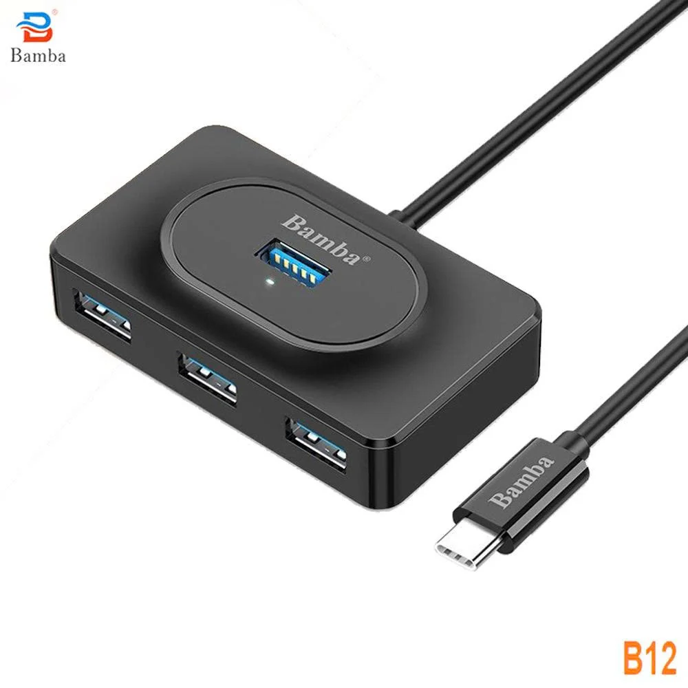 Ảnh tin Hup Usb C – 4 Port Usb 3.0 Bamba B12