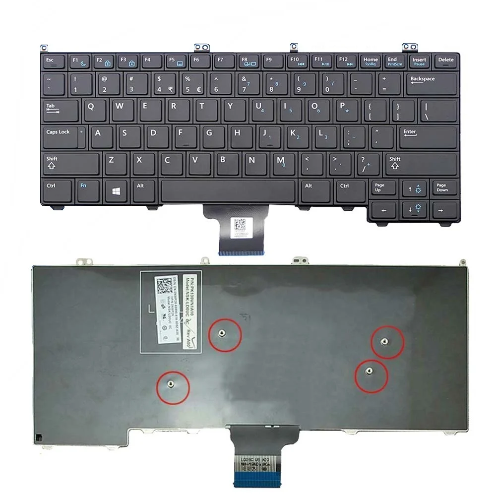 Ảnh tin Bàn phím laptop Dell Latitude 12 E7240, 14 E7440