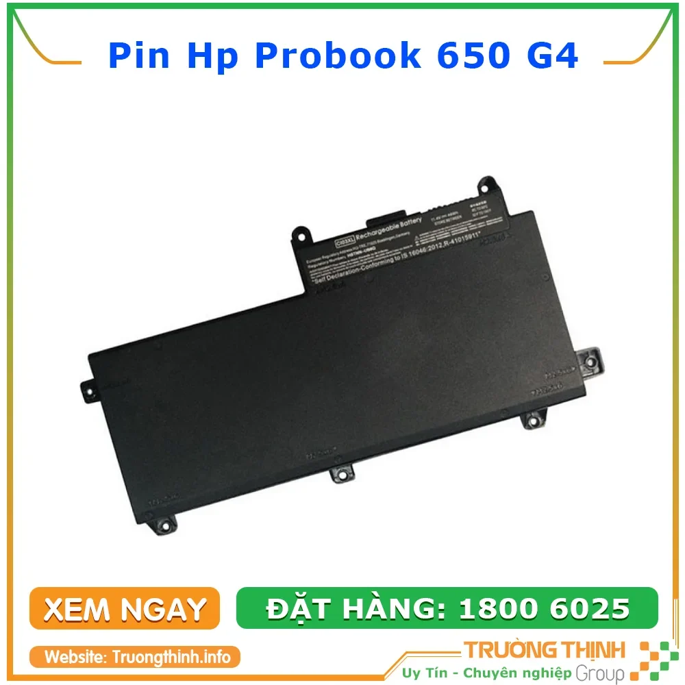 Ảnh tin Pin Laptop Hp Probook 650 G4