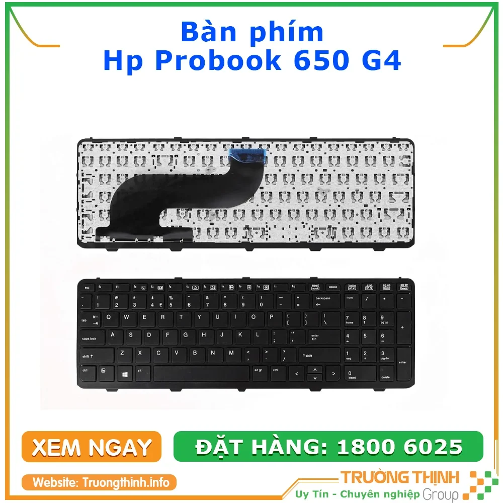 Ảnh tin Bàn Phím Laptop Hp Probook 650 G4