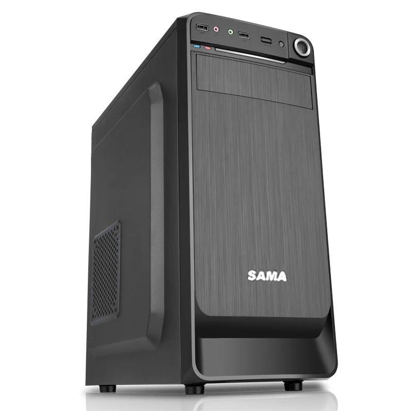 Ảnh tin Thùng máy văn phòng SAMA M1 | Micro-ATX / ATX, Đen