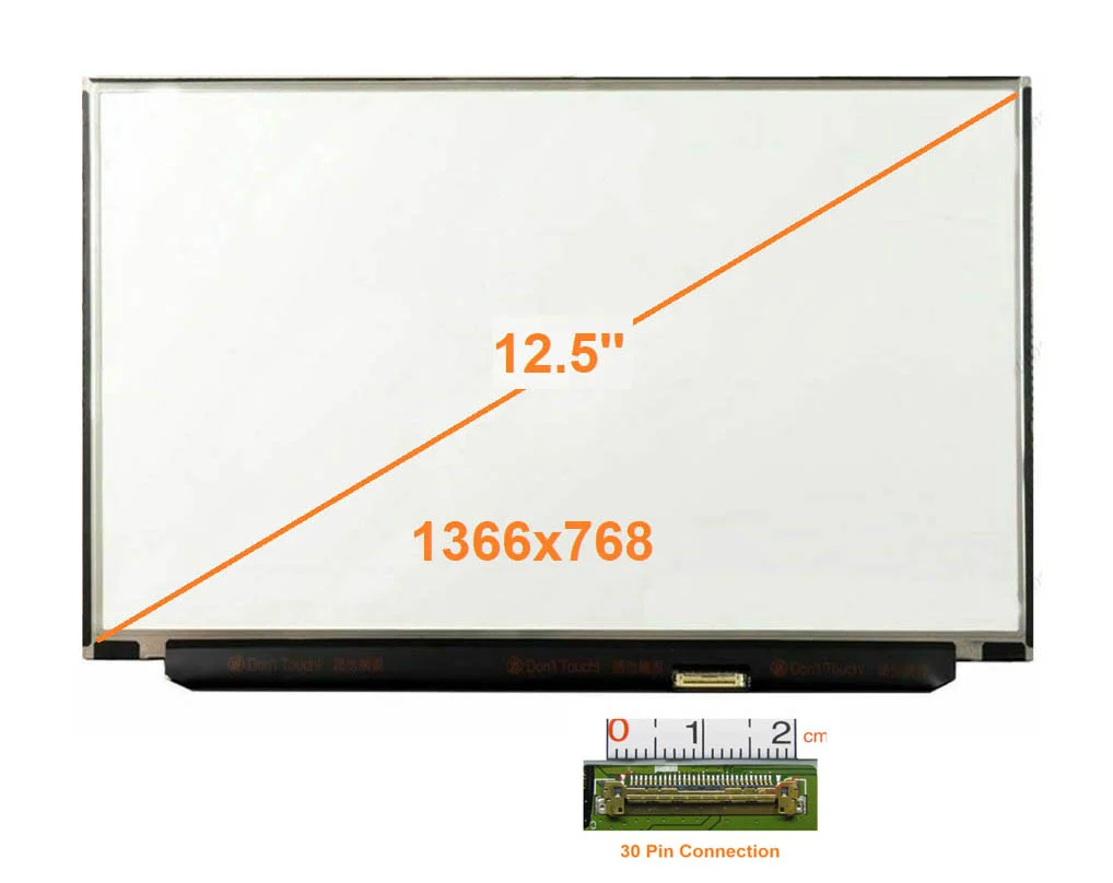 Ảnh tin Màn Hình LCD 12.5 Slim 30 Pin For X240