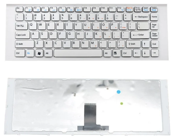 Ảnh tin Bàn phím laptop Sony Vaio VPCEG, VPCEK, VPCEG11FX, VPCEG23FX, VPCEG25EN, VPCEG25FX (EG – TRẮNG)