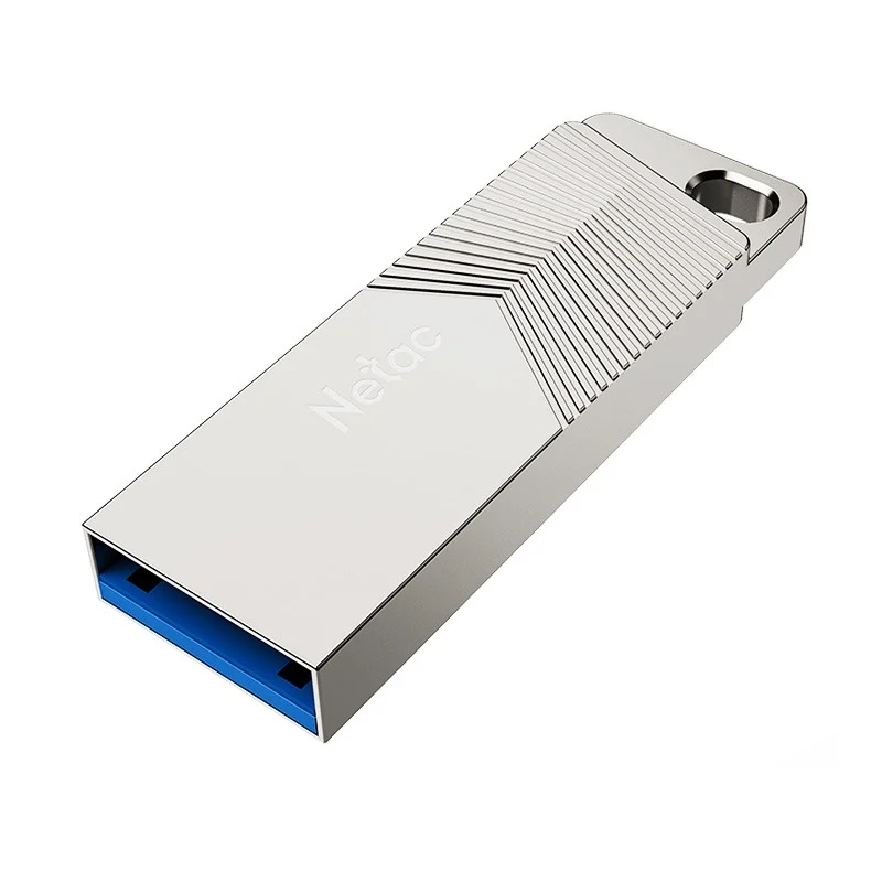 Ảnh tin USB Netac UM1 64GB Pearl Nickel (USB 3.2, Flash Drive, 150MB/s)