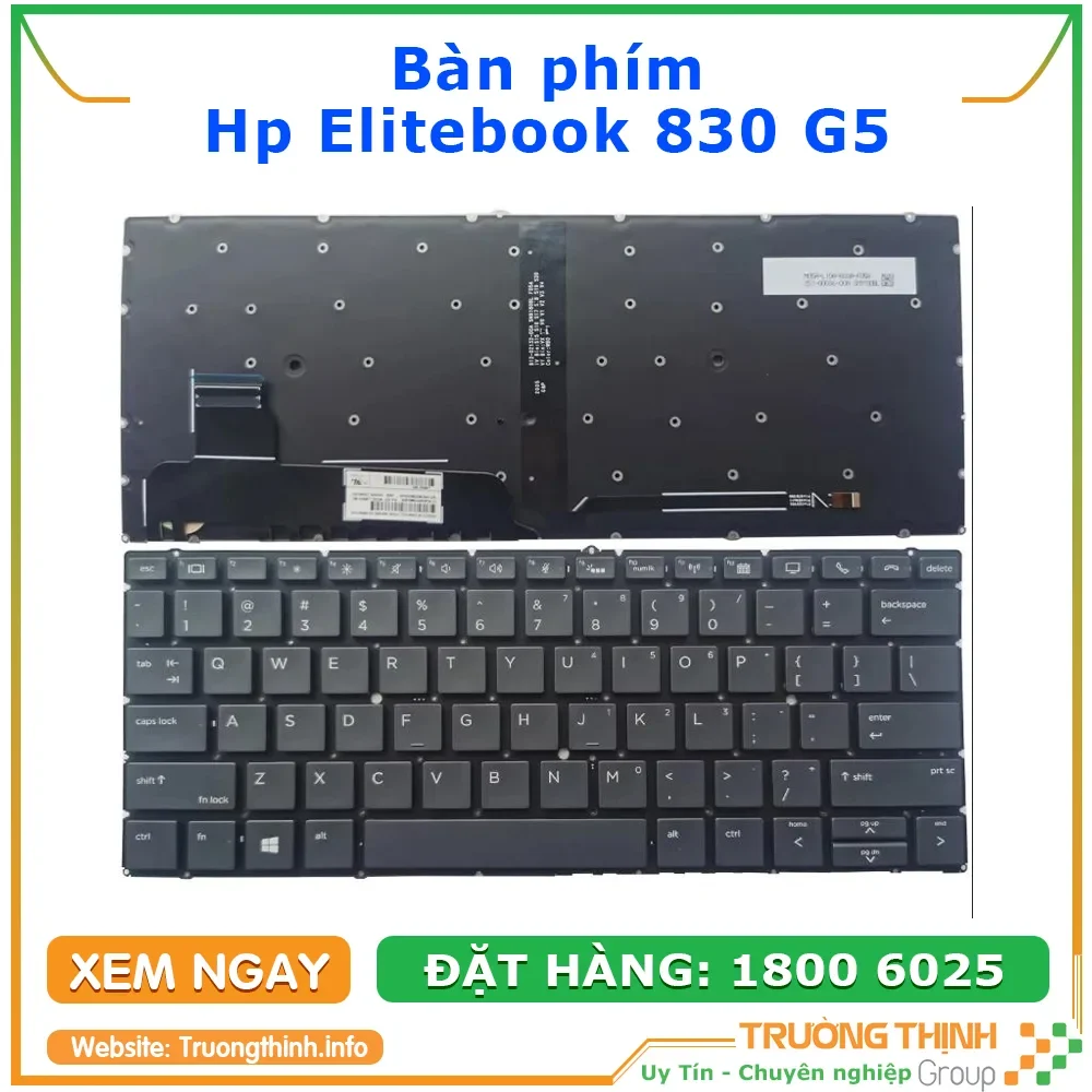 Ảnh tin Bàn Phím Laptop Hp Elitebook 830 G5