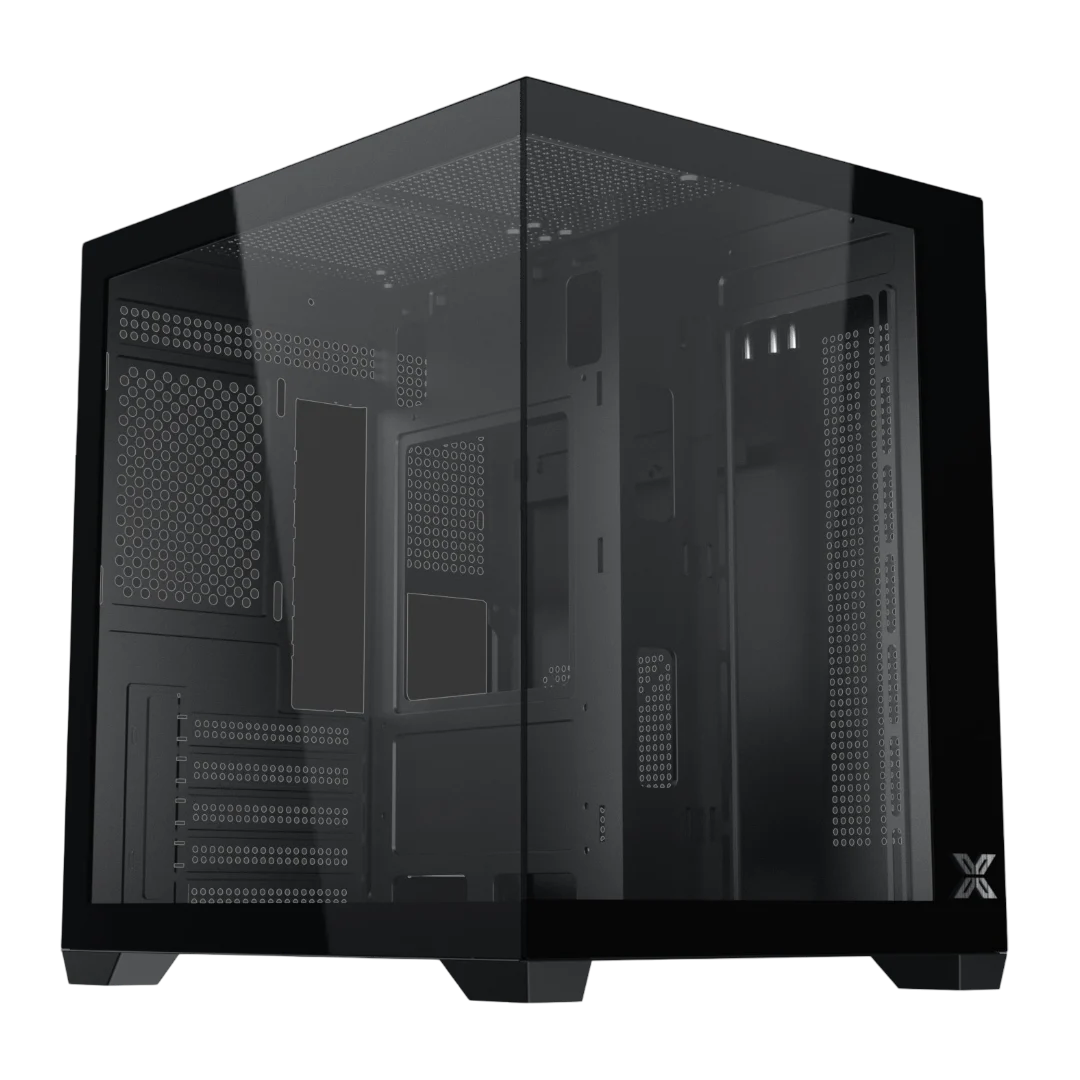 Ảnh tin Thùng máy Xigmatek Aqua MS (EN90052) (Chưa kèm Fan) | M-ATX/ITX, Đen