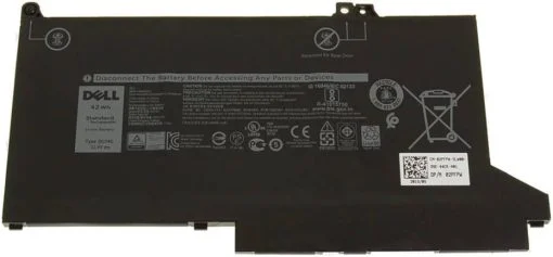 Ảnh tin Pin laptop Dell Latitude 5300 7300 7400, 0G74G 42WH (ZIN) – 4 CELL