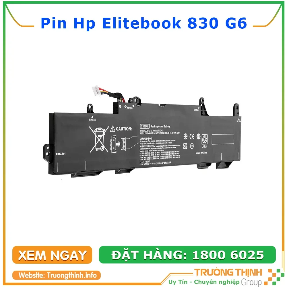 Ảnh tin Pin Laptop Hp Elitebook 830 G6