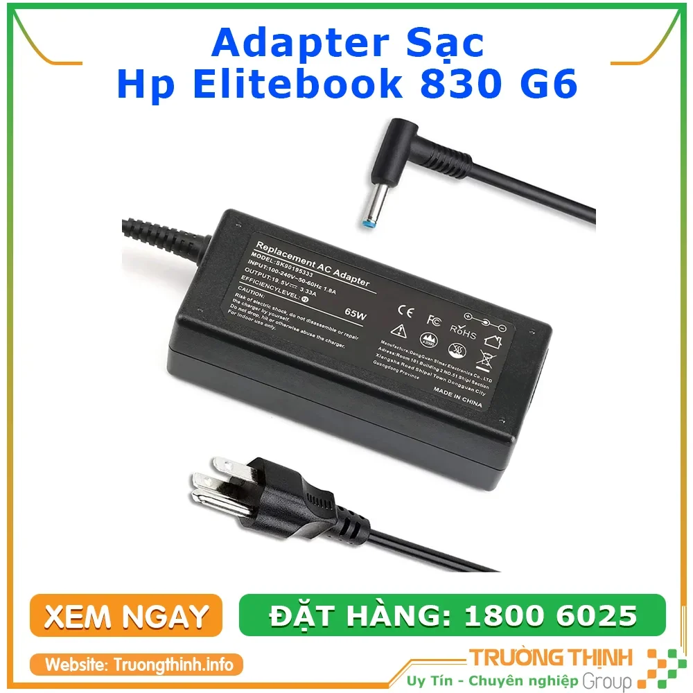Ảnh tin Sạc Laptop Hp Elitebook 830 G6