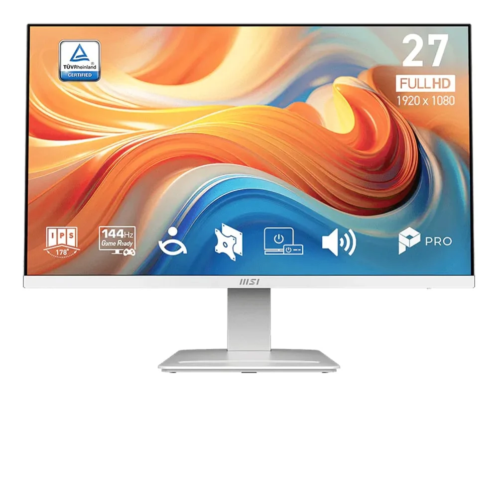 Ảnh tin Màn hình Văn phòng MSI PRO MP273W E14A | 27 inch, FHD, 144Hz, IPS, Trắng