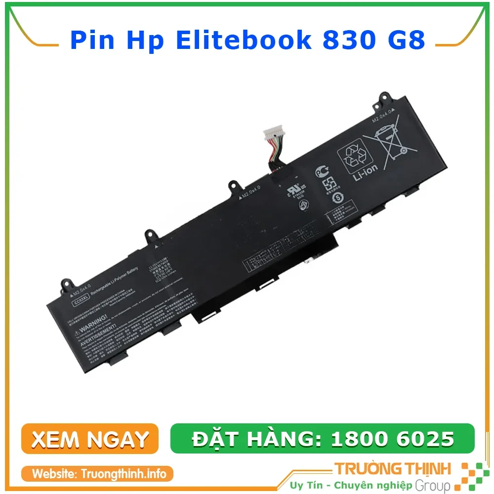 Ảnh tin Pin Laptop Hp Elitebook 830 G9
