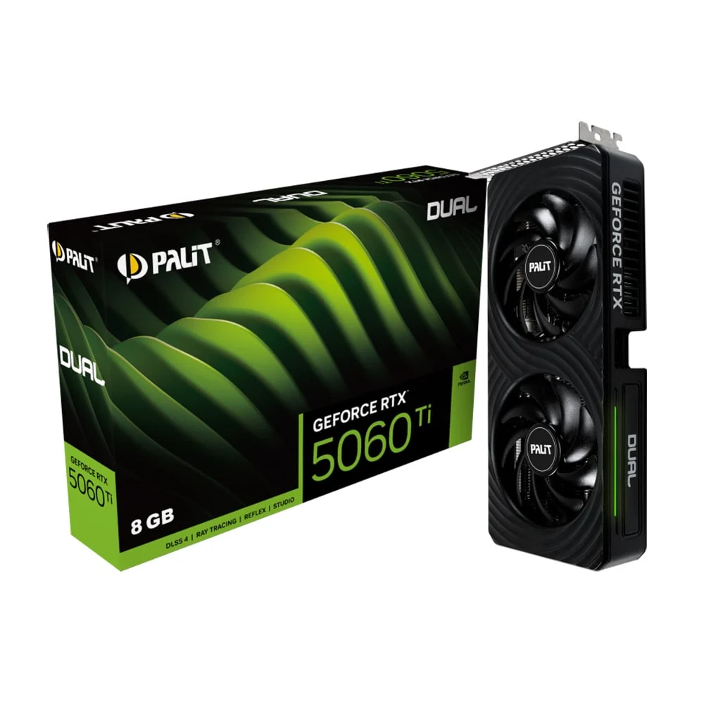 Ảnh tin Card màn hình NVIDIA GeForce RTX 5060 Ti Palit Dual | 8GB GDDR7, 4608 CUDA