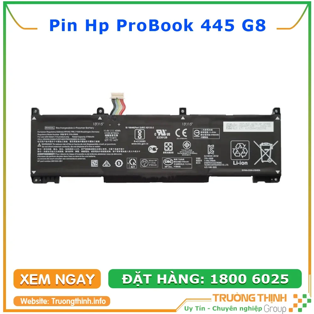 Ảnh tin Pin Laptop Hp Probook 445 G8