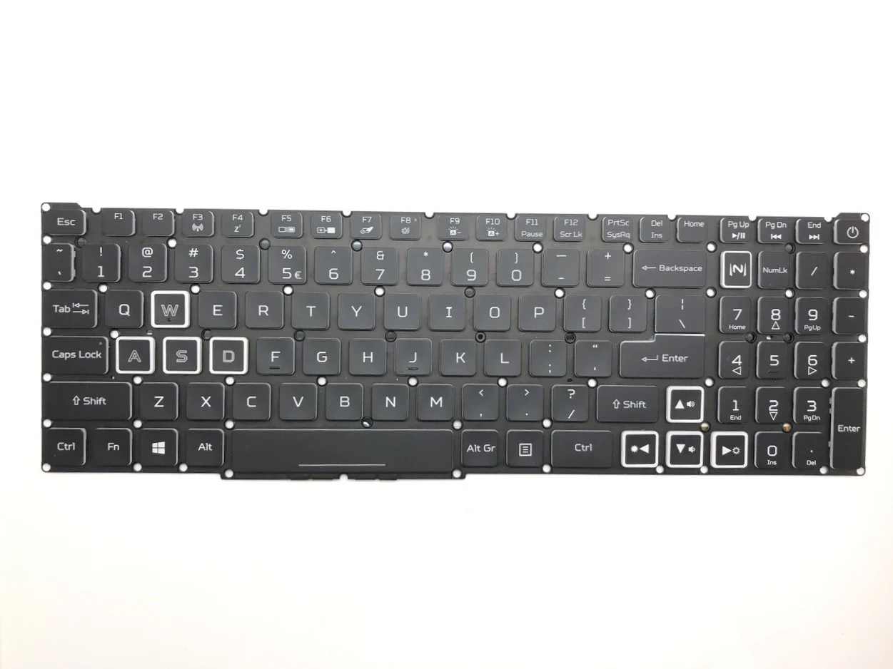 Ảnh tin KEYBOARD ACER NITRO AN515-57 LED RGB 7 MÀU ( Cáp Nhỏ )