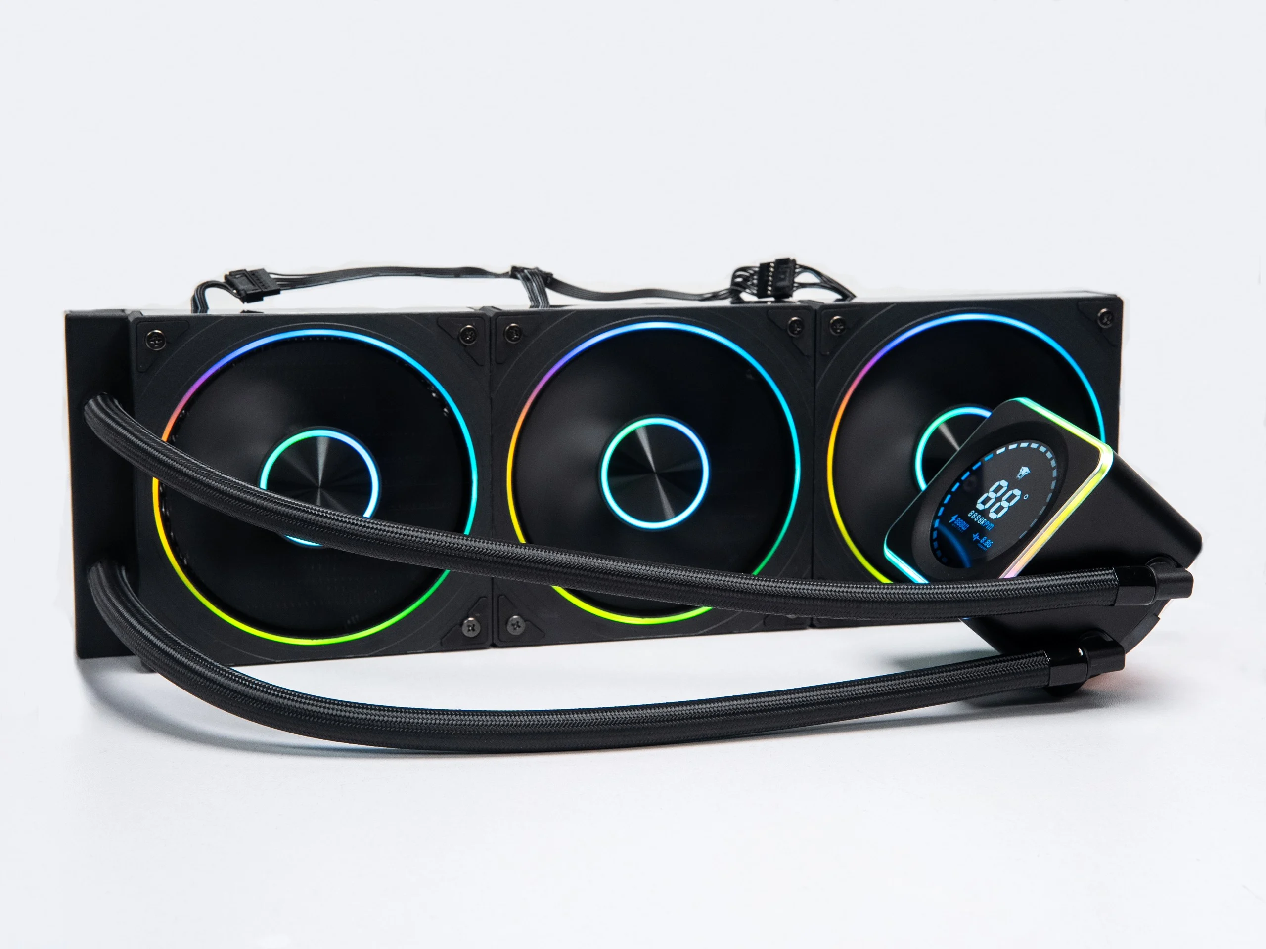 Ảnh tin Tản nhiệt nước CPU Jungle Leopard Astrobeat 360 digital ARGB màu đen