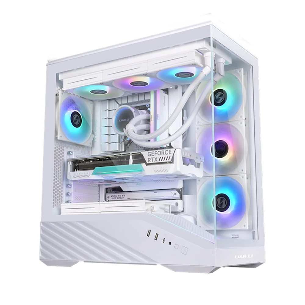 Ảnh tin Thùng máy Lian Li Vector V100 (Kèm sẵn 4 Fan) (CASELLV100RW) | Mid Tower, Kính cường lực, ARGB…