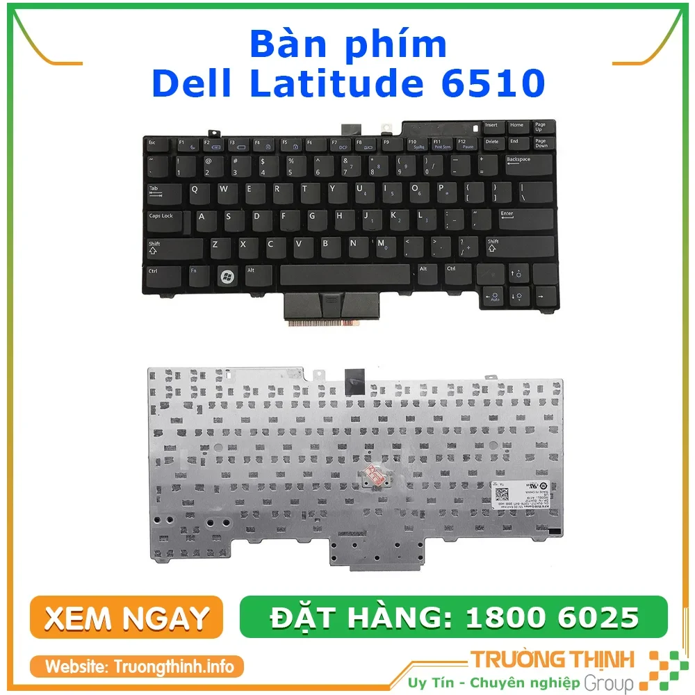 Ảnh tin Bàn Phím Laptop Dell Latitude 6510