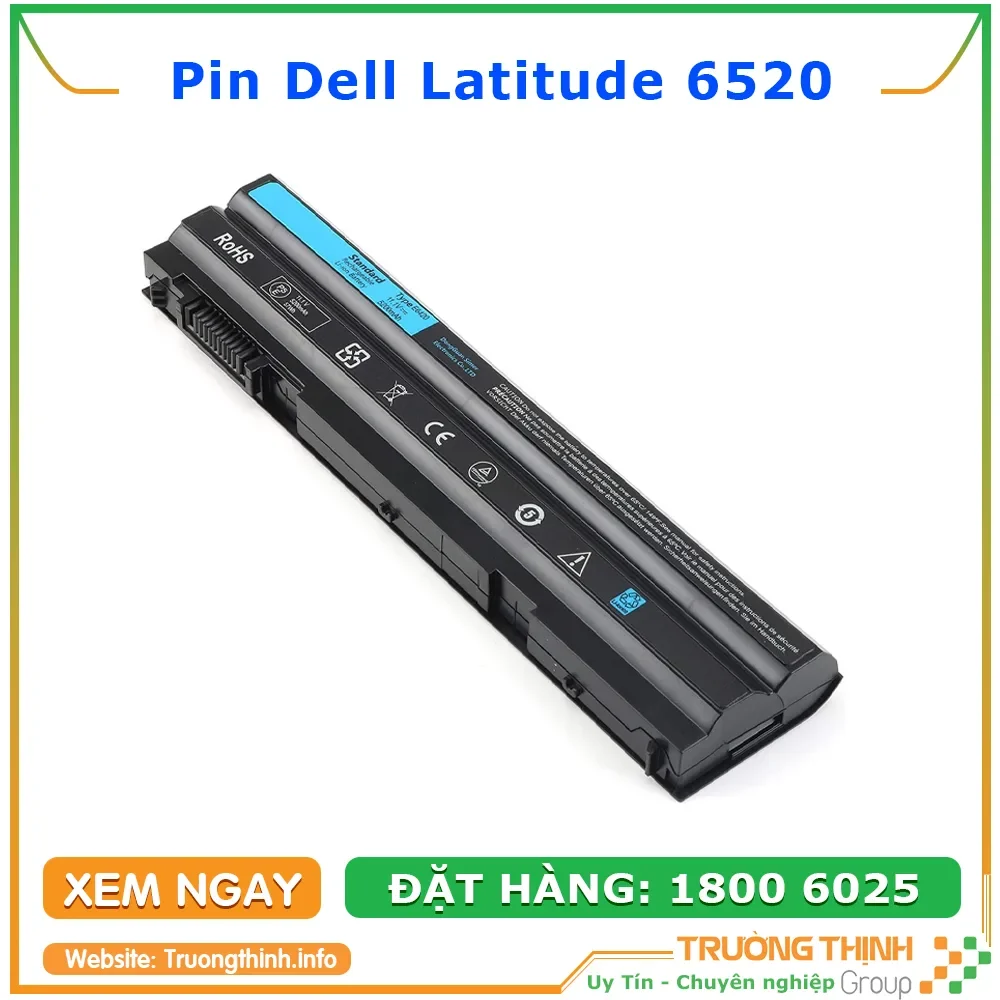 Ảnh tin Pin Laptop Dell Latitude 6520
