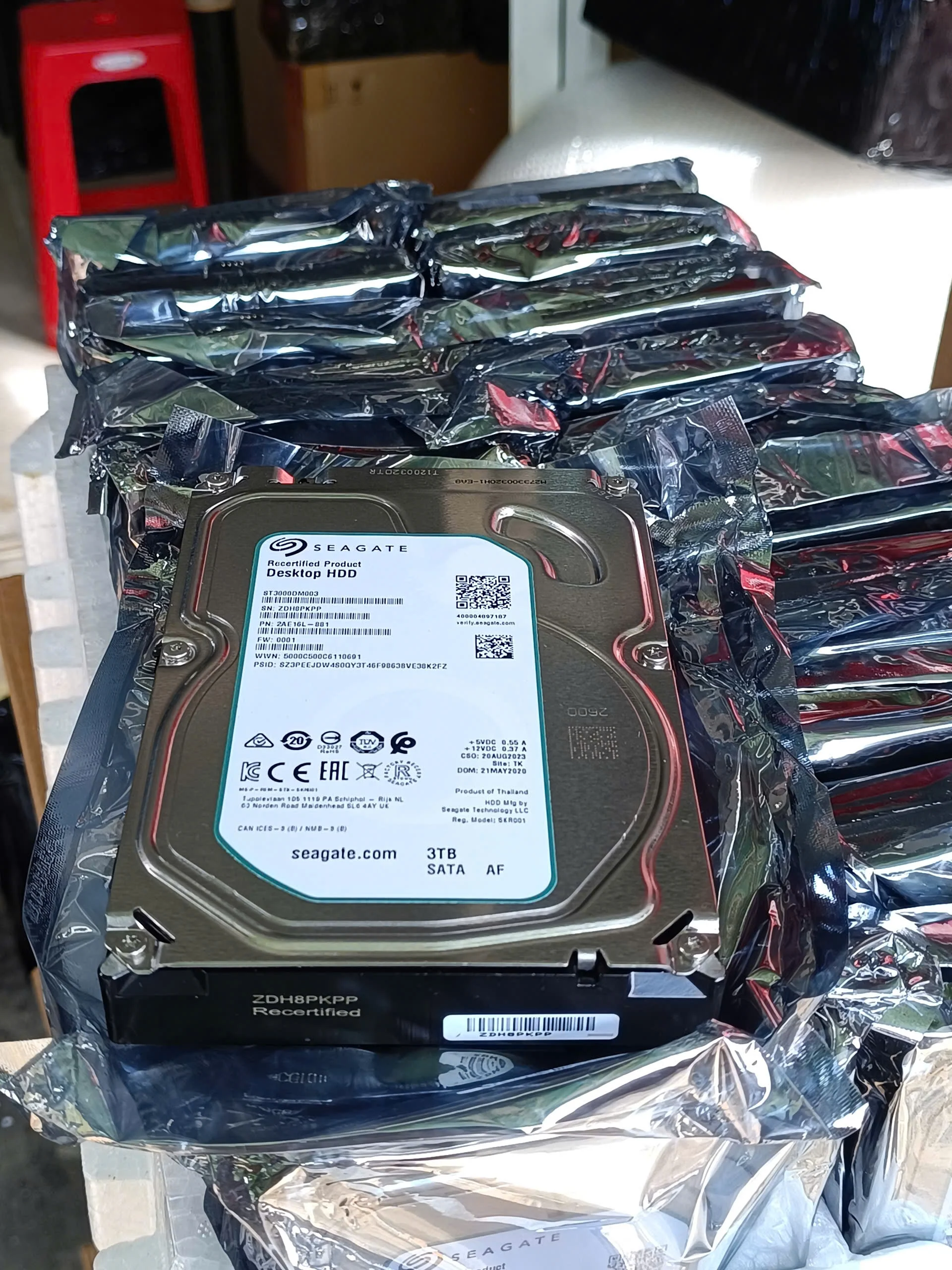 Ảnh tin Ổ cứng HDD Seagate 3TB full vat