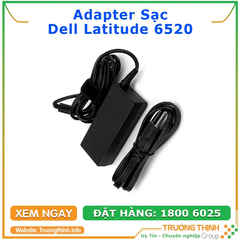 Ảnh tin Sạc Laptop Dell Latitude 6520