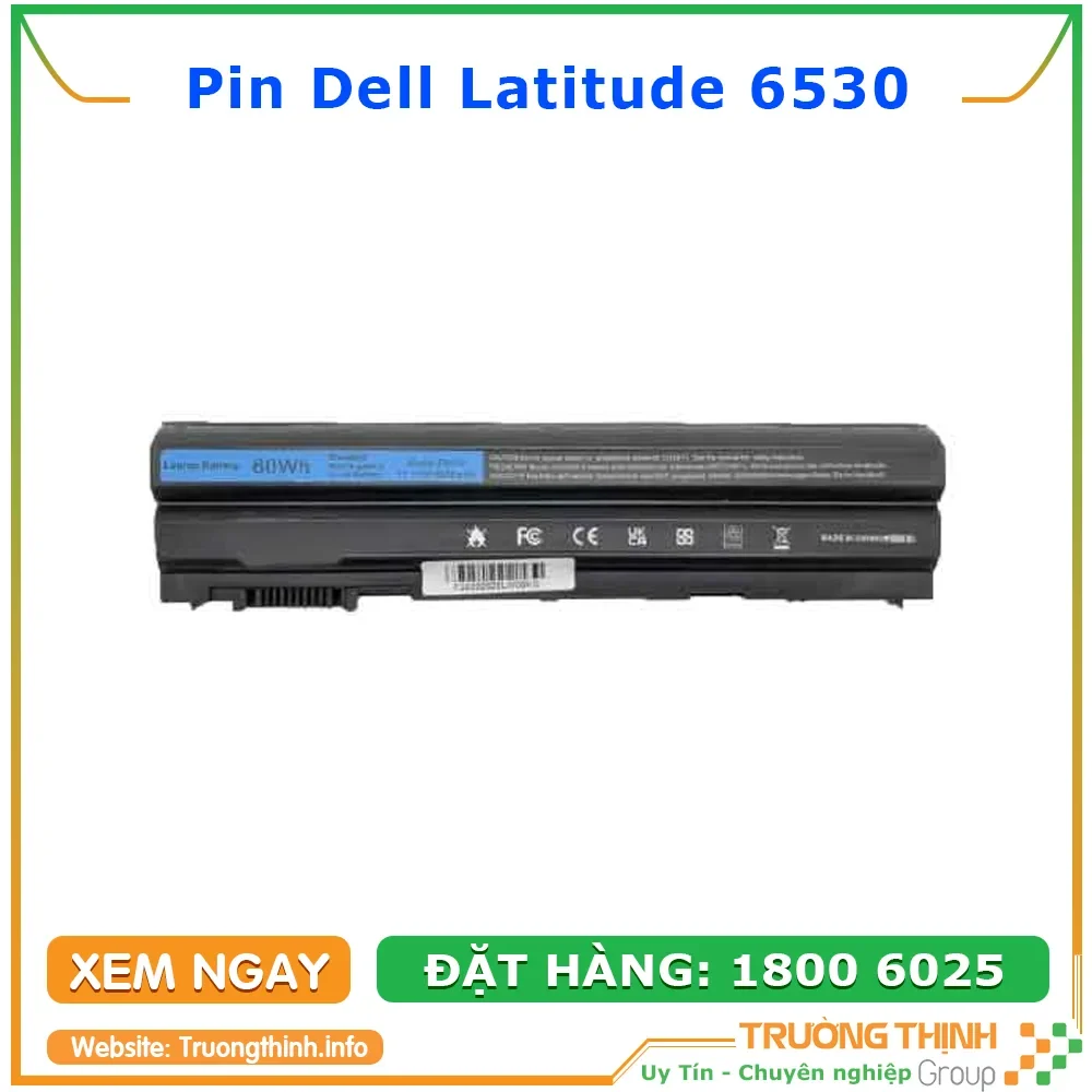Ảnh tin Pin Laptop Dell Latitude 6530