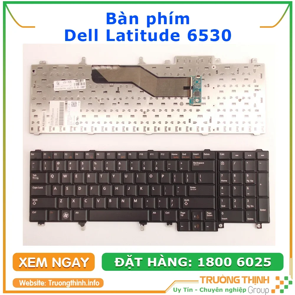 Ảnh tin Bàn Phím Laptop Dell Latitude 6530