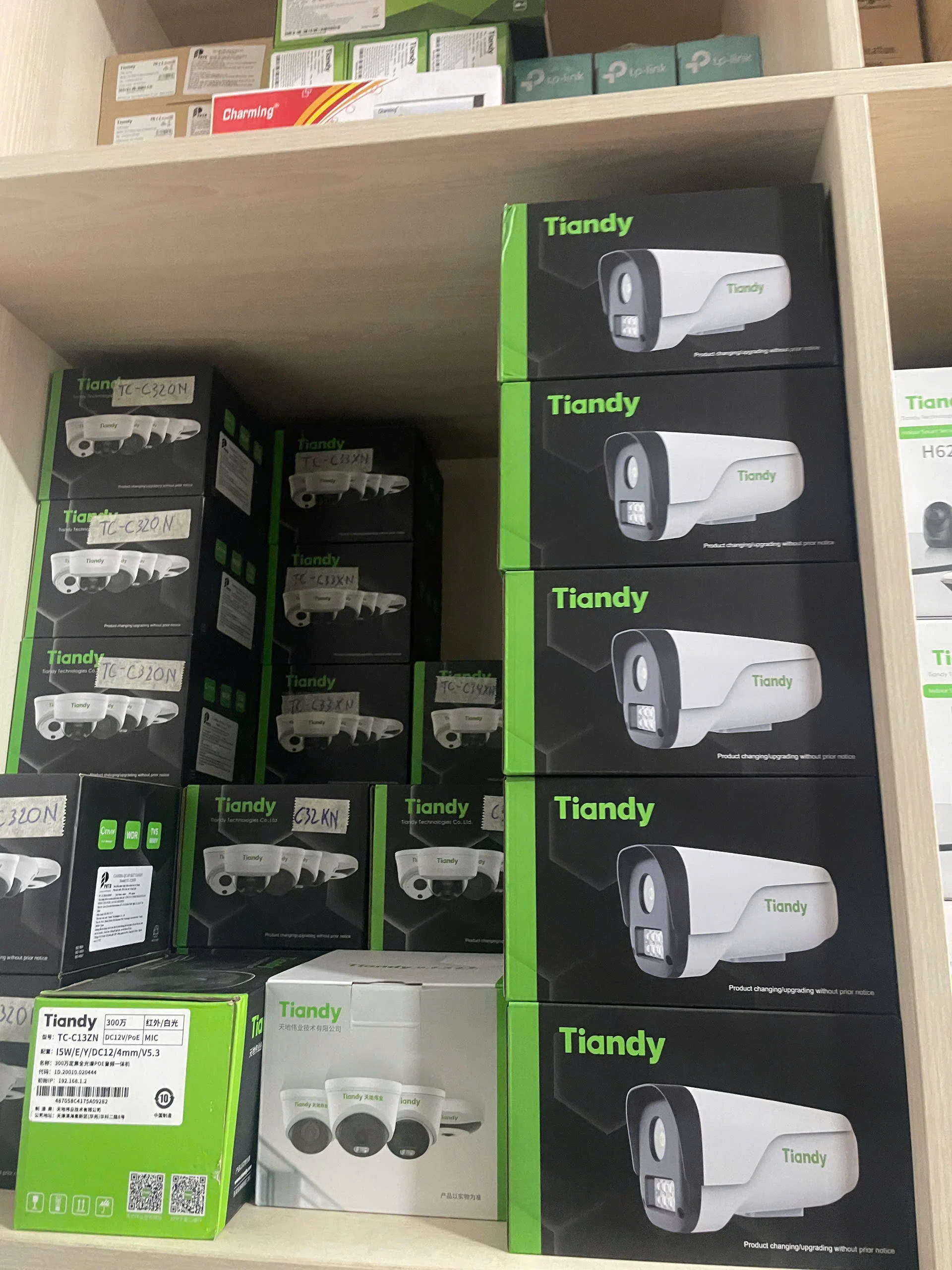 Ảnh tin Camera IP Full Color Bullet 4MP TIANDY TC-C34ZN