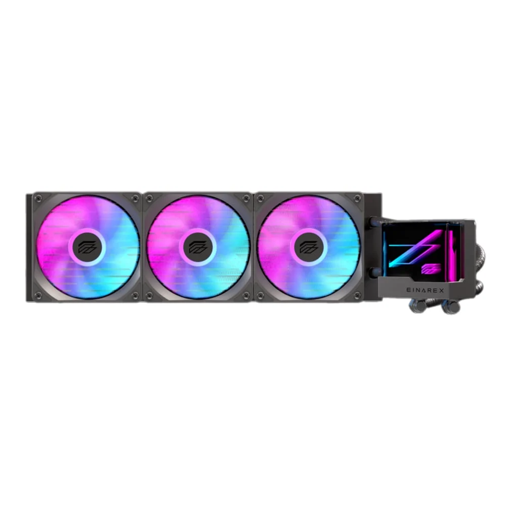 Ảnh tin Tản nhiệt nước EINAREX Vertex Lite 360 ARGB | 360mm, ARGB, Đen