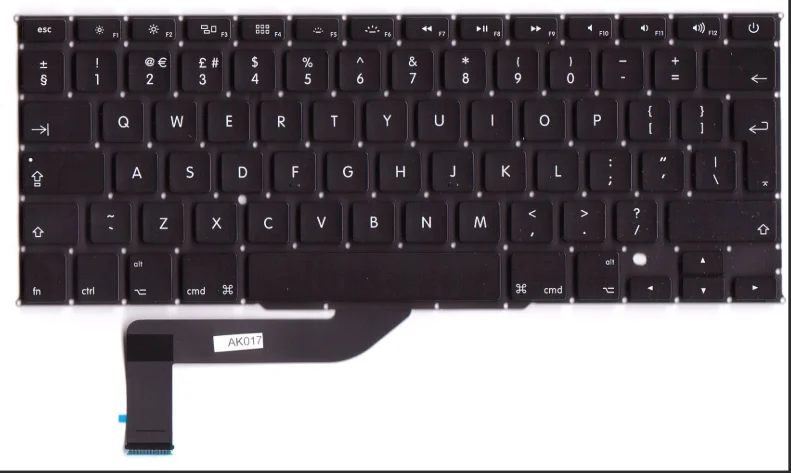 Ảnh tin Bàn phím Macbook Pro Retina 15" A1398 - A1398 (UK)