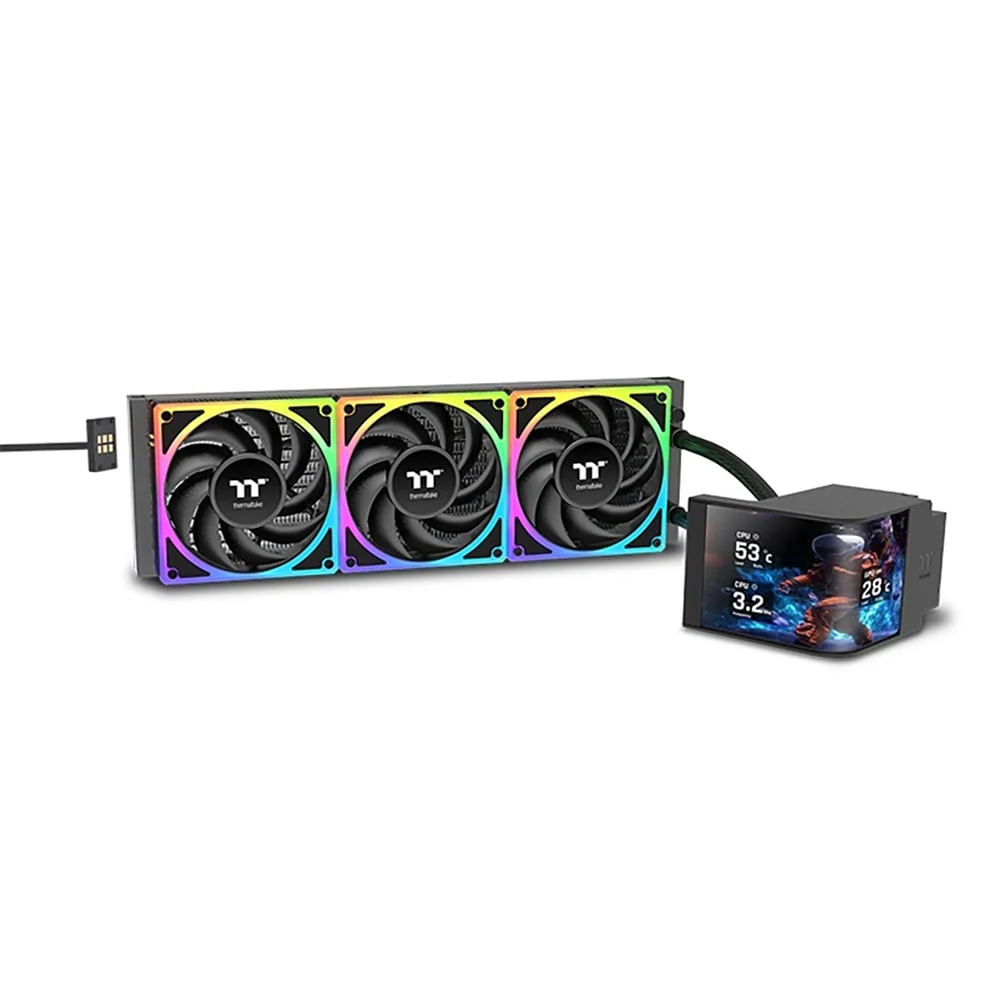Ảnh tin Tản nhiệt nước CPU Thermaltake MAG Curve 360 Ultra ARGB Sync | 360mm, ARGB Sync, Đen