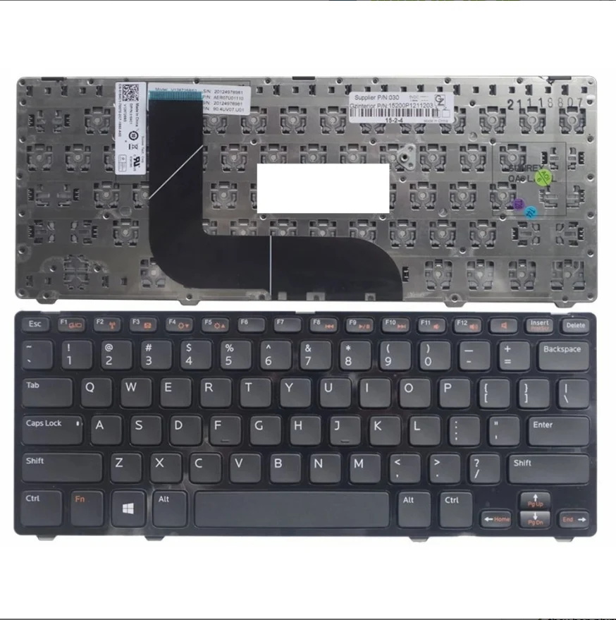 Ảnh tin Bàn phím laptop Dell Inspiron 14Z-5423, 13Z-5323, 1618l, Vostro 3360 đen