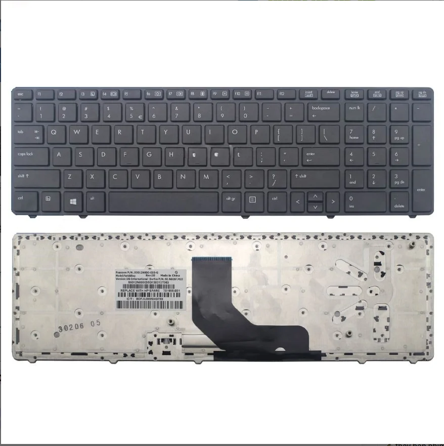 Ảnh tin Bàn phím laptop HP ProBook 6560b 6565b 6570b 6575b, EliteBook 8560p 8570p