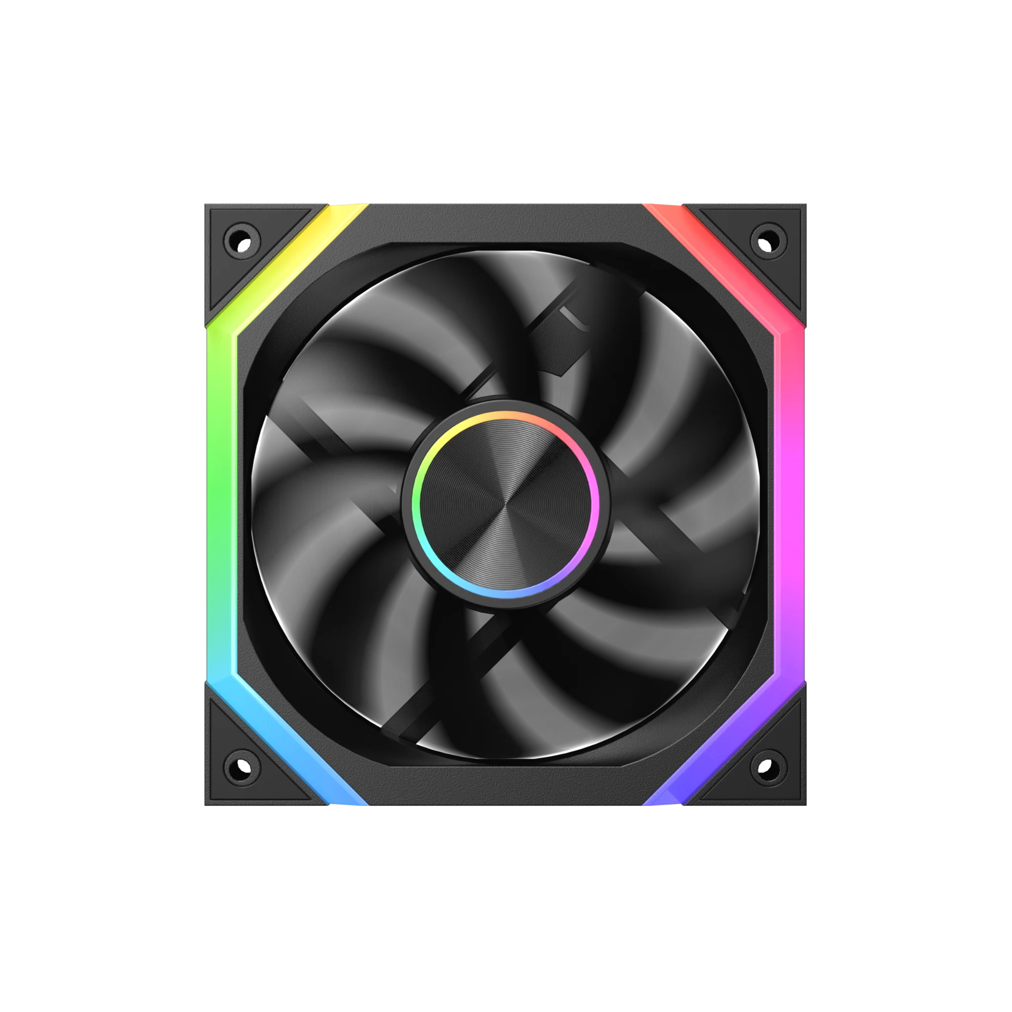 Ảnh tin Quạt tản nhiệt PC Xigmatek Infinity Pro 6 (EN 49415) | Fan 120mm, ARGB, Gió thuận, Đen