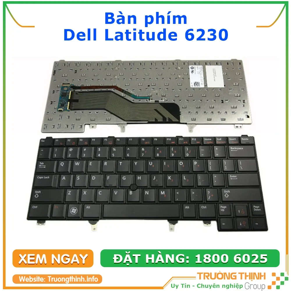 Ảnh tin Bàn Phím Laptop Dell Latitude 6230