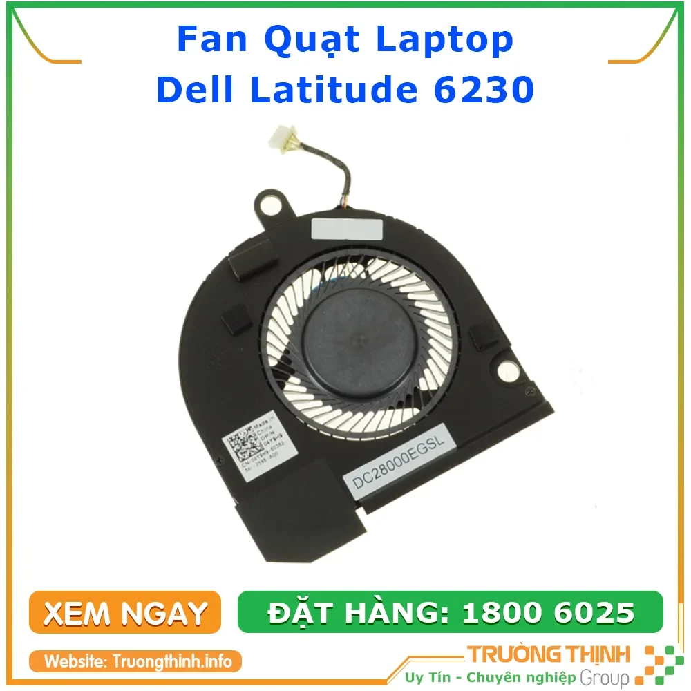 Ảnh tin Quạt Laptop Dell Latitude 6230