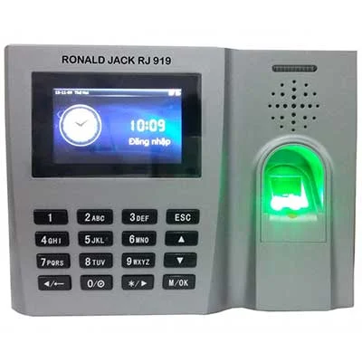 Ảnh tin Máy chấm công vân tay RONALD JACK RJ 919
