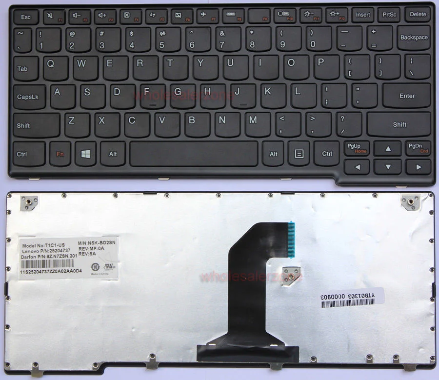 Ảnh tin Bàn phím laptop Lenovo Yoga 11 (Đen)