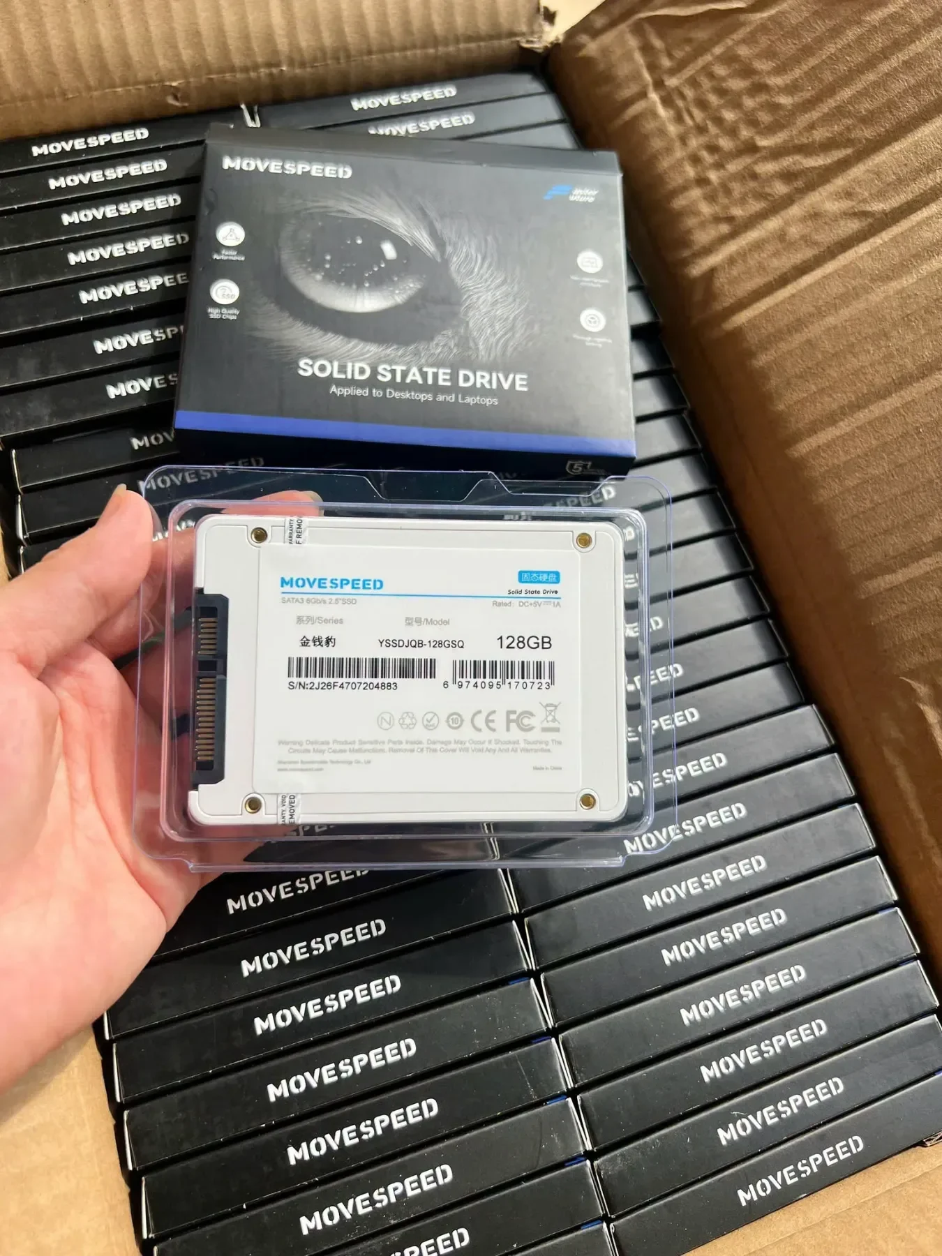 Ảnh tin SSD MOVESPEED JQB 128GB 128GB SATA 540Mb/s