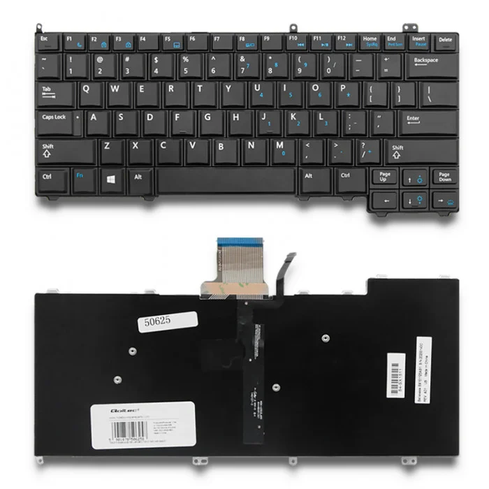 Ảnh tin Bàn phím laptop Dell Latitude 12 E7240, 14 E7440 không chuột (LED, BH 6TH)