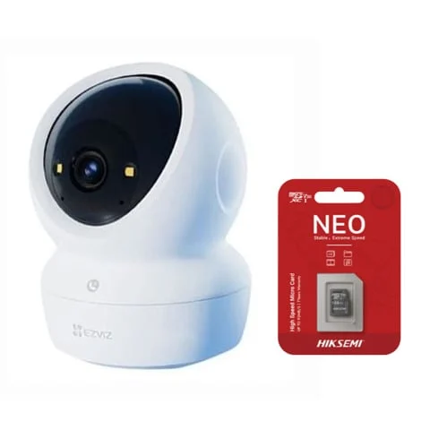 Ảnh tin Combo Camera EZVIZ H6C G1 5MP + thẻ nhớ 64GB