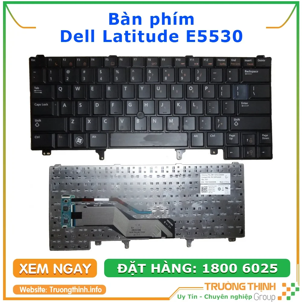 Ảnh tin Bàn Phím Laptop Dell Latitude E5530
