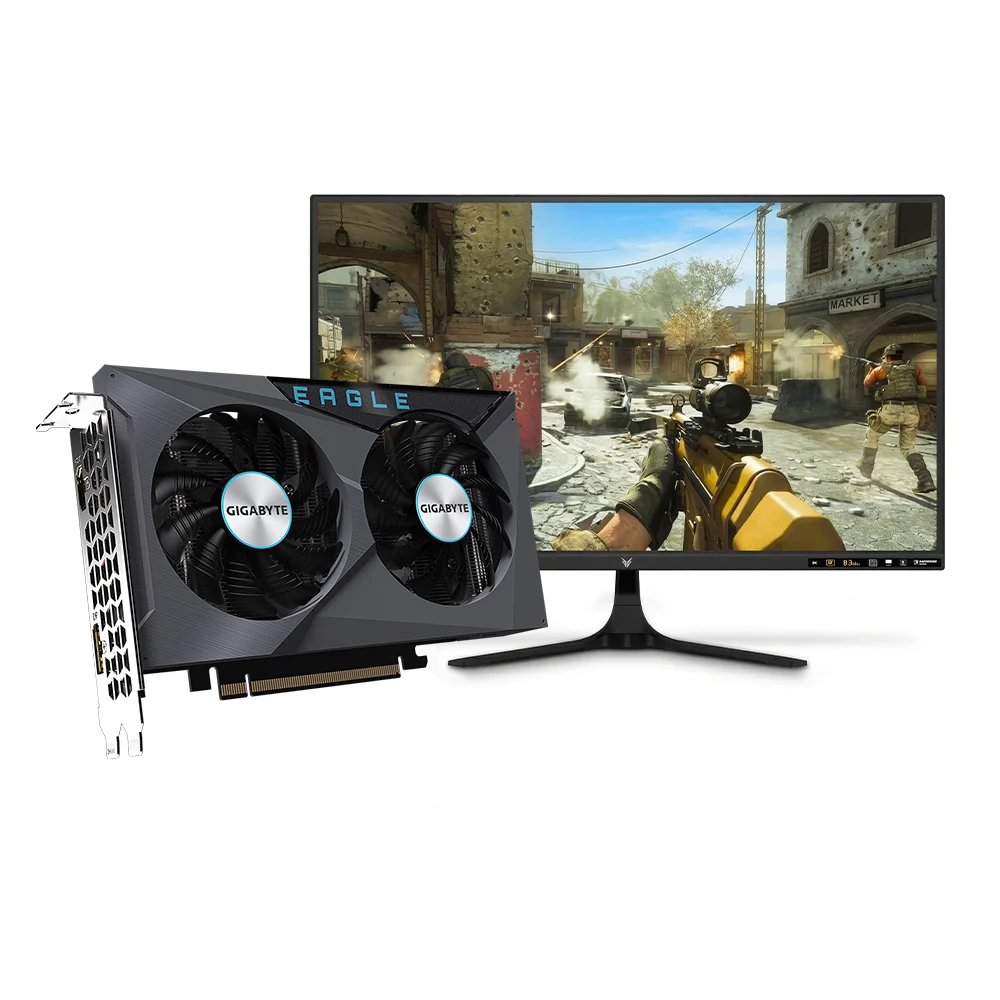 Ảnh tin Combo VGA Gigabyte V.RX6500XT.4G.GG.EG - LCD VSP L.27.VSP.G2718Q1-2k