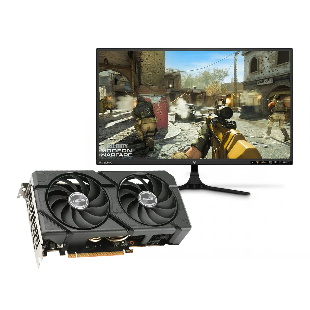 Ảnh tin Combo VGA Asus V.RX7600.8G.AS.DUAL.EVO.OC - LCD VSP L.27.VSP.G2718Q1-2k